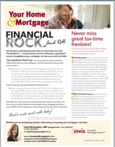 Home and Mortgage Newsletter - February 2015 | Ingrid Bjel McGaughey - Toronto Mortgage Broker